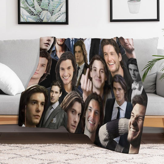 Ben Barnes Comfort Throw Blanket