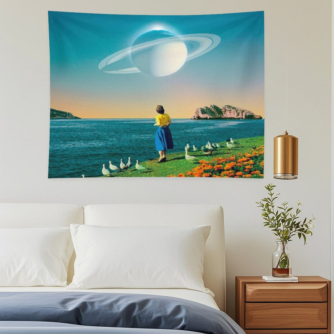 Watching Planets Tapestry