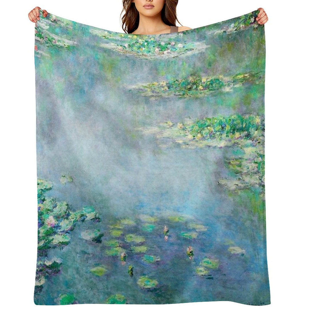 Monet Water Lilies  Nymphéas 1906 Durable Throw Blanket