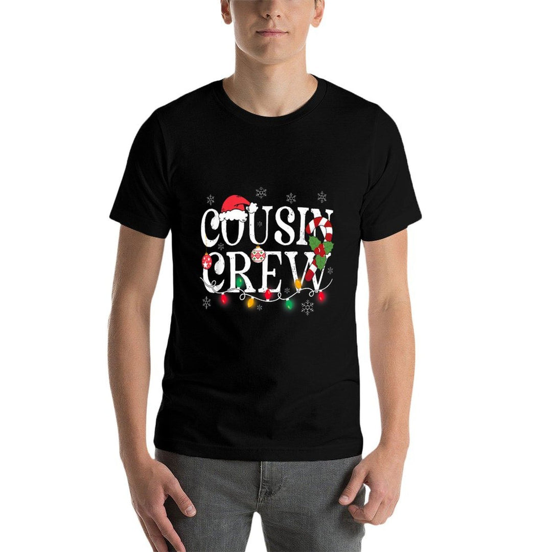 Cousin Crew Christmas Cousins Christmas Matching Family Kids  Breathable T-Shirt