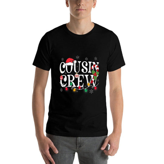 Cousin Crew Christmas Cousins Christmas Matching Family Kids  Breathable T-Shirt