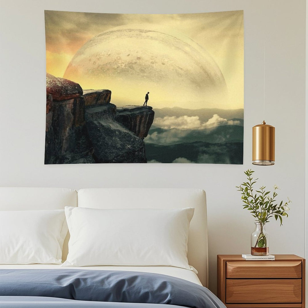 Space Mountain Tapestry