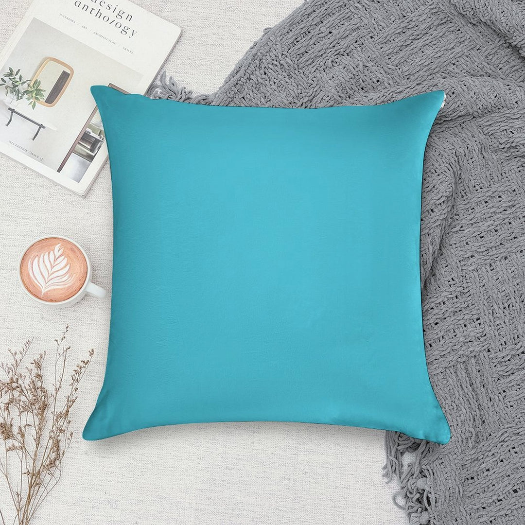 Turquoise Soft Gift Ready Throw Pillow