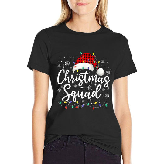 Christmas Squad Family Group Matching Christmas Pajama Party  Easy-care T-Shirt
