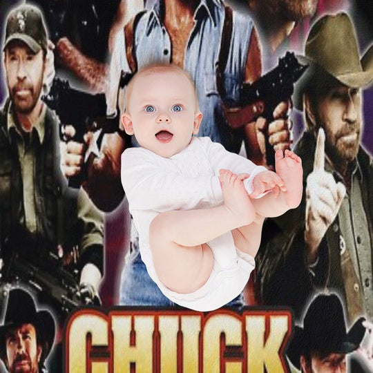 Chuck Norris GOAT All-season Throw Blanket