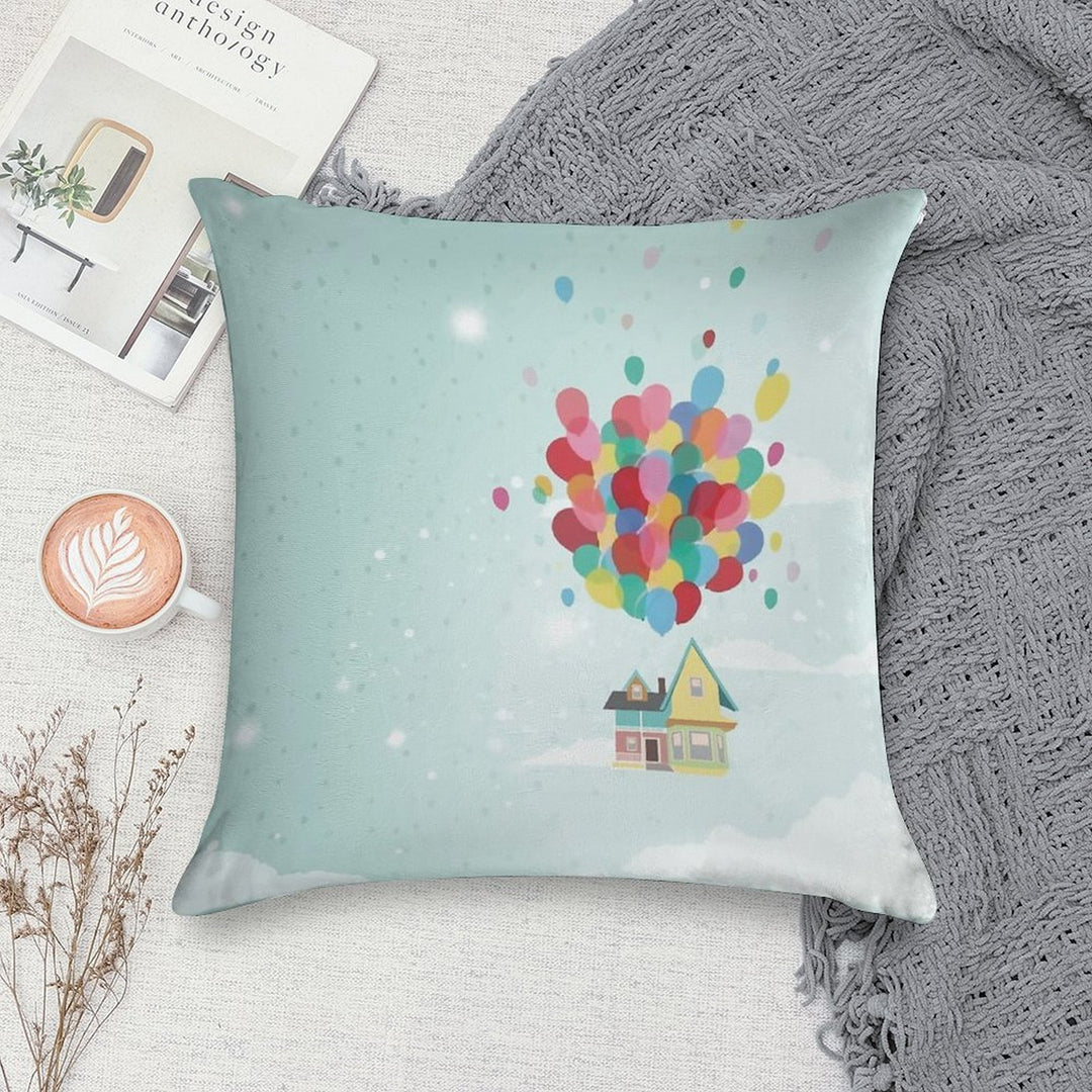 Adventure Is Out There Soft Hidden Zipper Throw Pillow