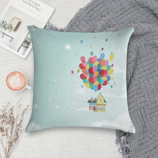 Adventure Is Out There Soft Hidden Zipper Throw Pillow