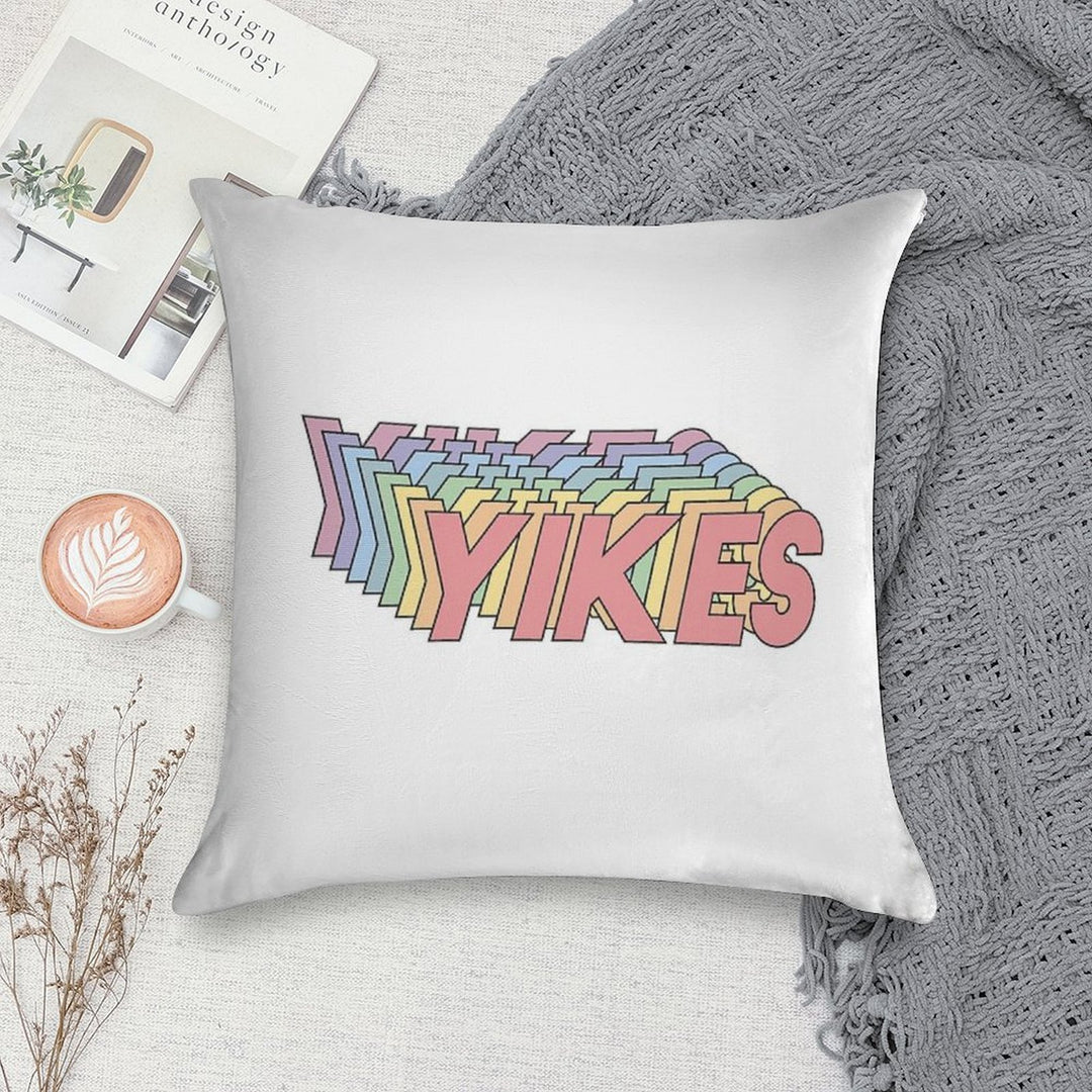 YIKES Soft Anti-Pilling Throw Pillow