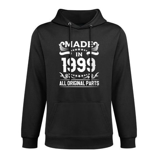 Womens Gift for 21 Year Old Vintage Made In 1999 21st Birthday Kangaroo Pocket Hoodie