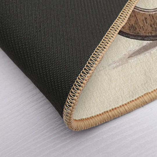 Horseshoe Vintage  Long-Lasting Bath Mat