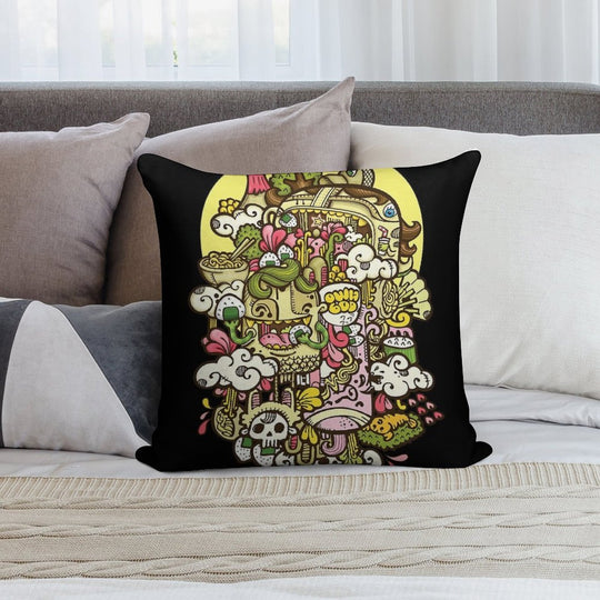 Midnight Hunger Soft Style Accent Throw Pillow