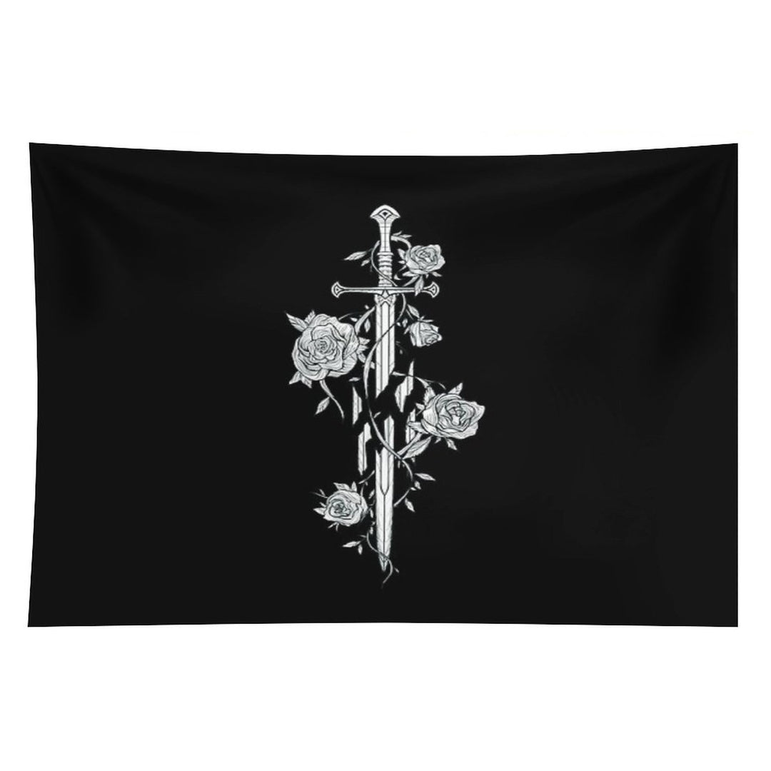 Roses of The Broken Sword Tapestry