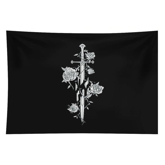 Roses of The Broken Sword Tapestry