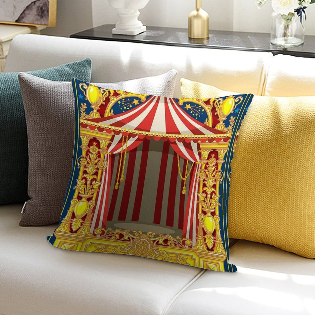 Carnival Circus Soft Style Accent Throw Pillow