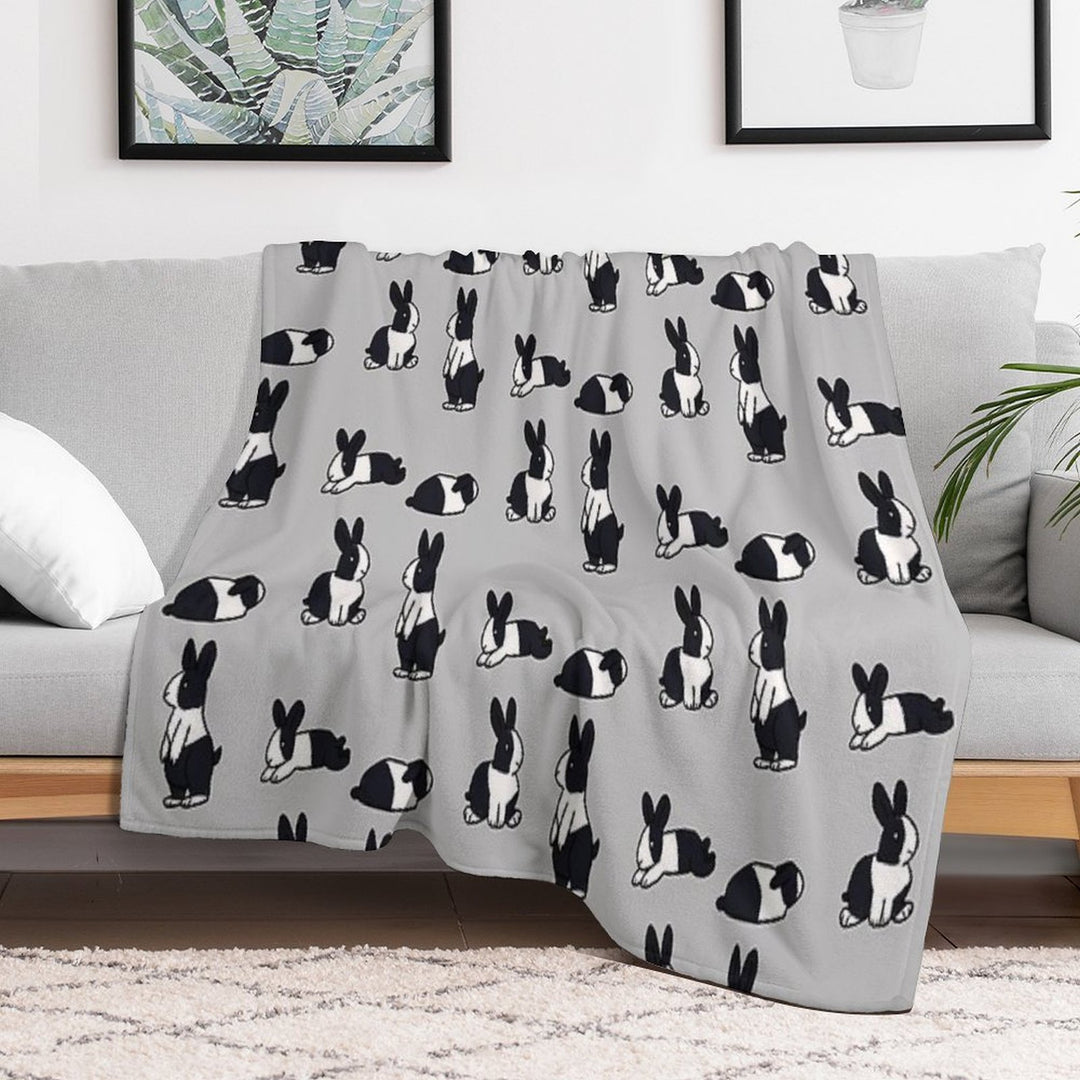 Fun Bun- Dutch Standard Sustainable Throw Blanket