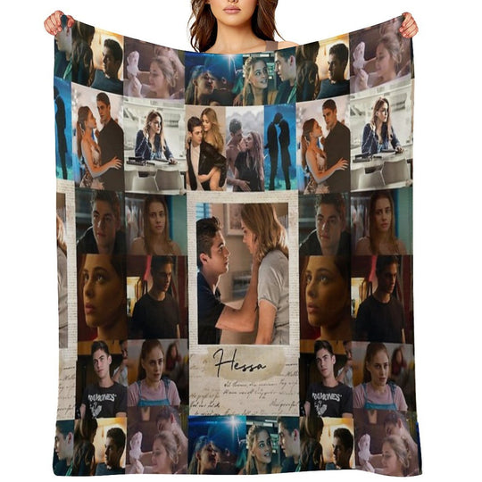 Hessa Collage Machine-washable Throw Blanket