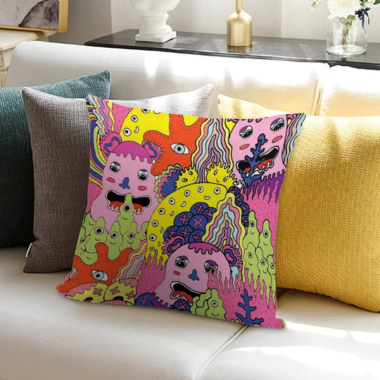 The Dress Code Is Black & White Soft Warmth Comfort Throw Pillow