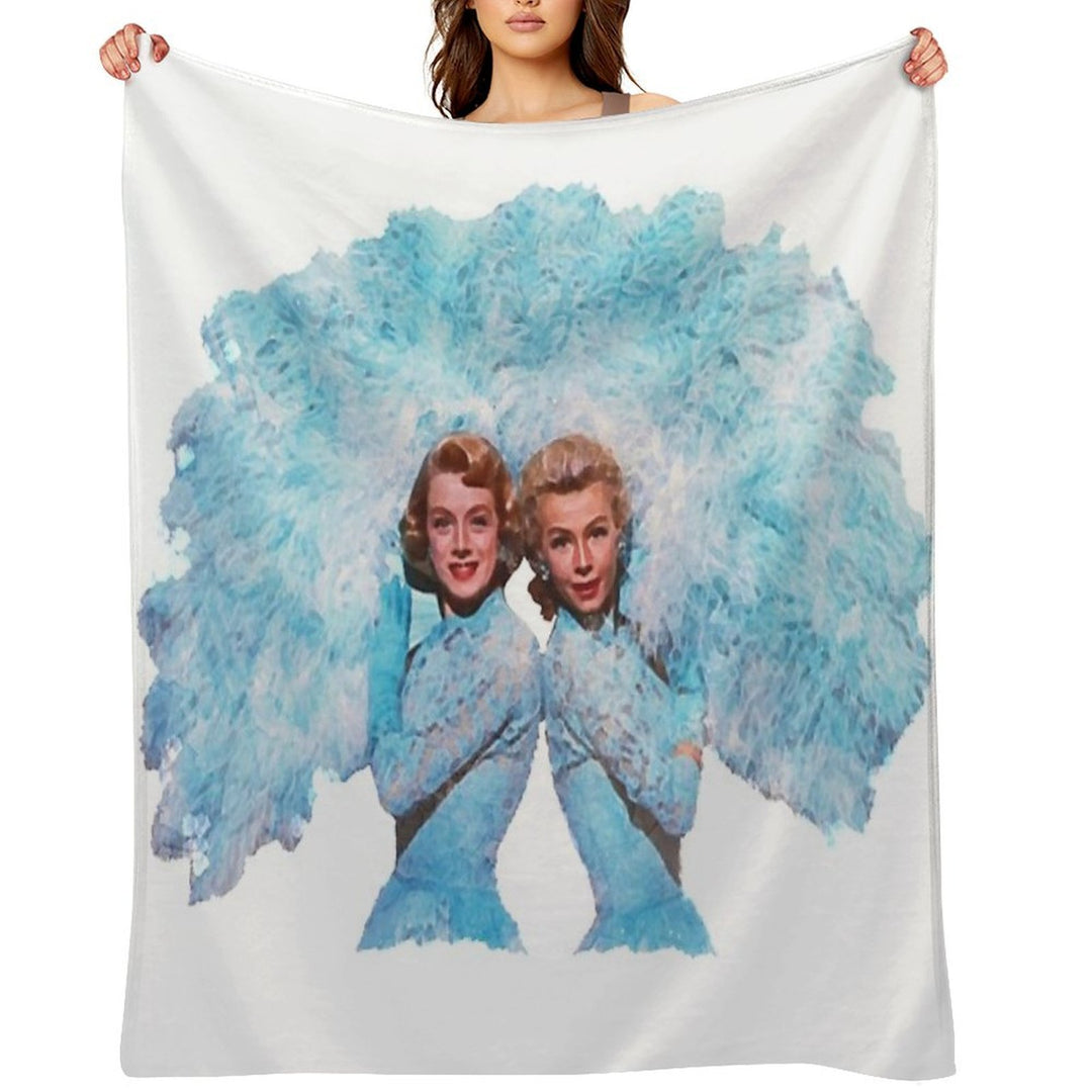Sisters - Watercolor Premium Throw Blanket