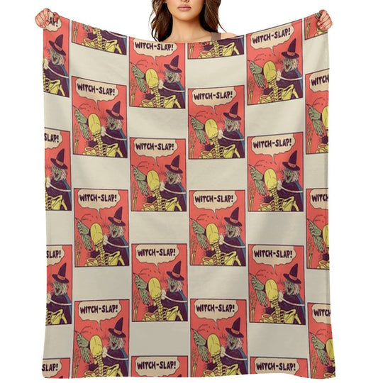Witch-Slap Versatility Throw Blanket
