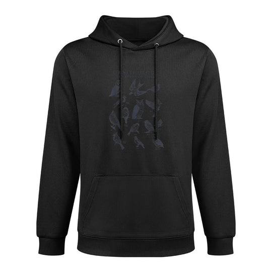 Ornithology The Study Of Birds Sketch Layering Staple Hoodie