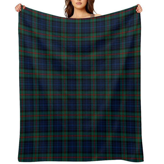 Clan MacKinlay Tartan Premium Throw Blanket