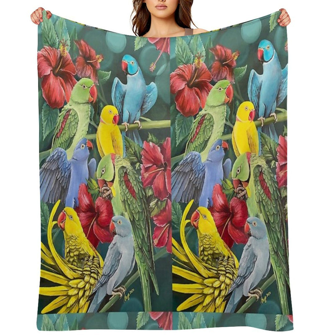Alex's N Ringnecks All-season Throw Blanket