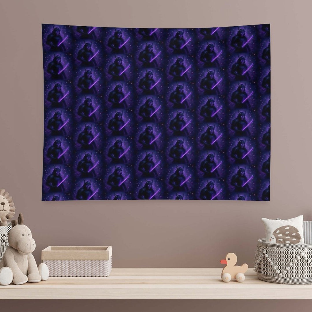 Shadow Blossom Ronin Tapestry