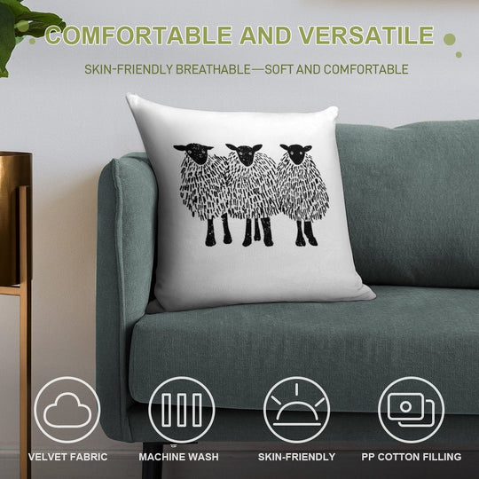 Day 36  365 Days of Design Soft Luxury Feel Throw Pillow