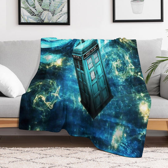 The Starry Night Compact Throw Blanket