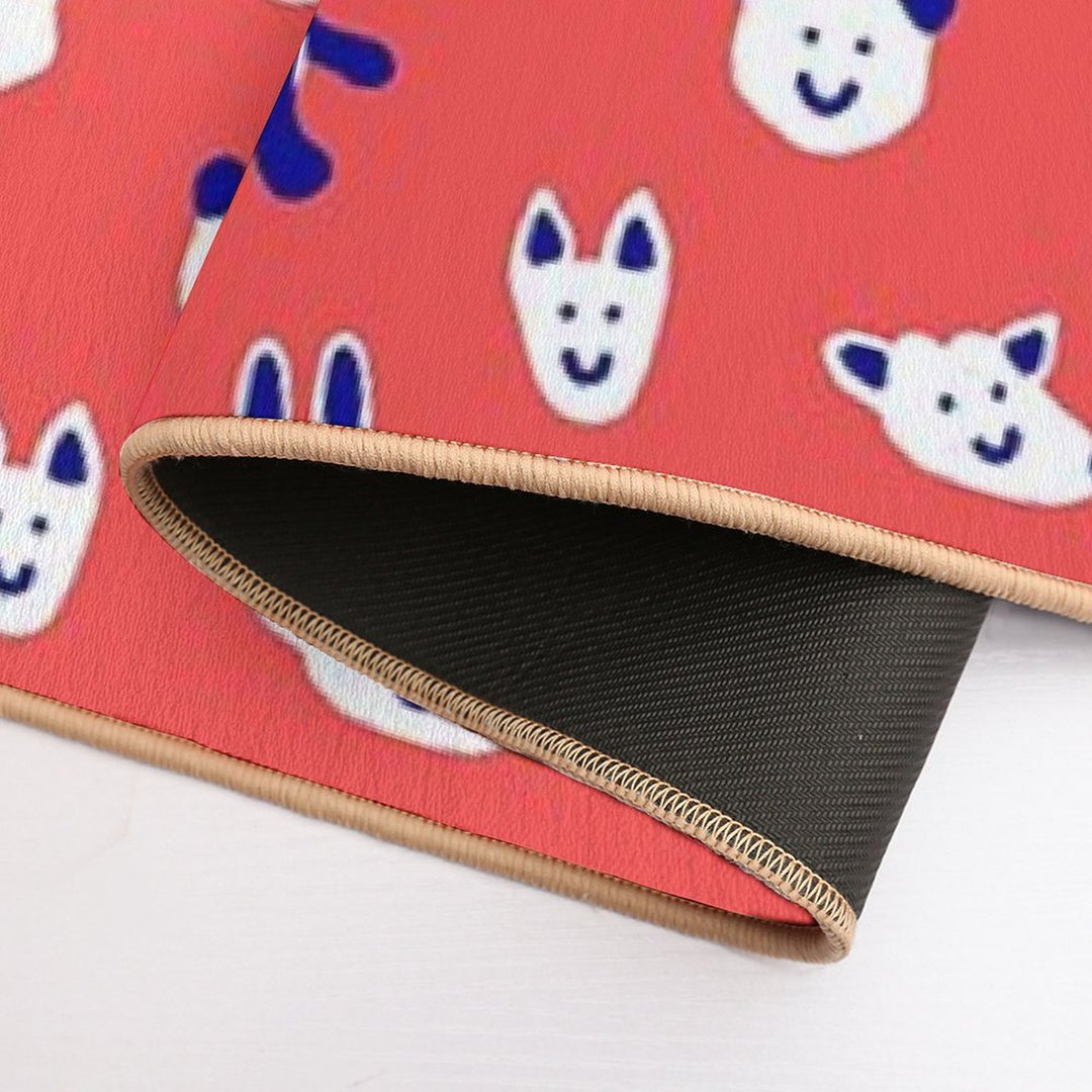 Cuties in Red  Rapid-Drying Bath Mat