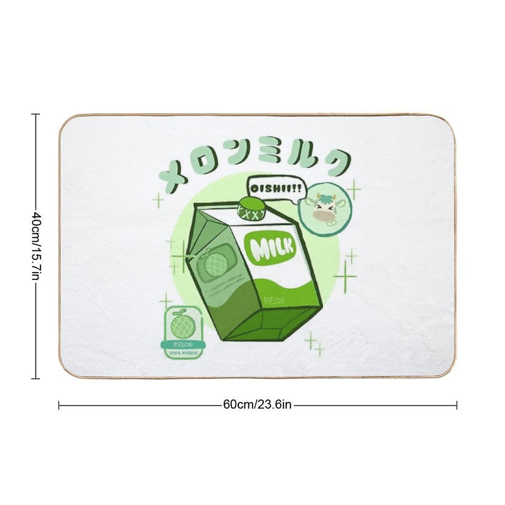 Melon Milk  Easy To Clean Bath Mat