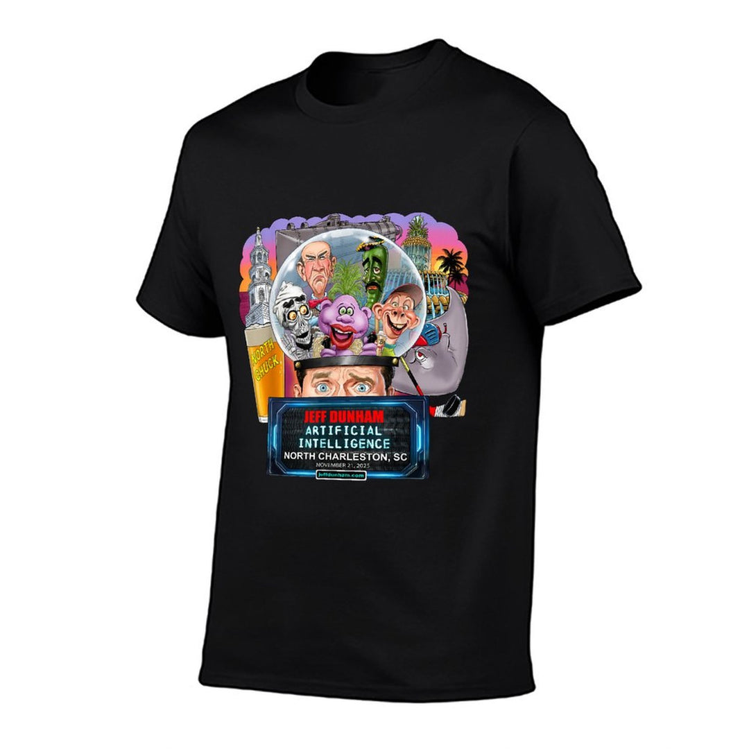 Jeff Dunham North Charleston, SC  Oversized Silhouette T-Shirt