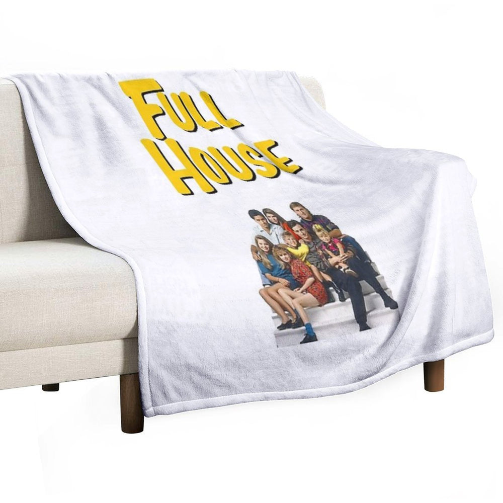 Full House (Sticker 2 Pack) Multi-functional Throw Blanket
