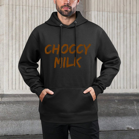 Funny Choccy Milk Chocolate Milk Ironic Meme Lover Shrink-Resistant Hoodie