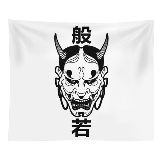 Hannya Mask Tapestry