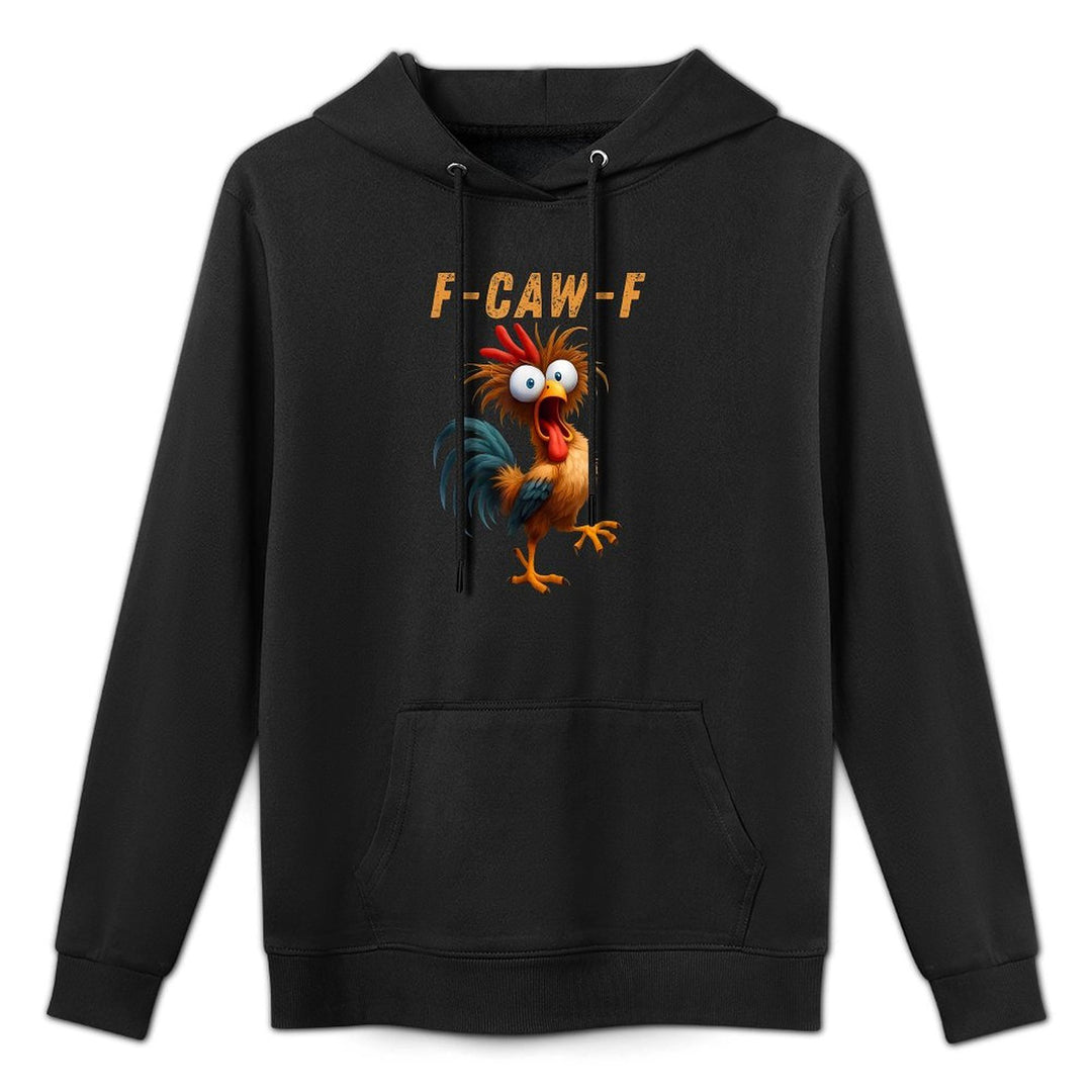 Funny F-Caw-F Chicken FCAWF Chicken Relaxed Fit Hoodie