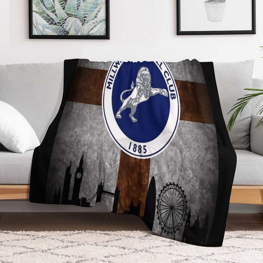 Millwall London Gift-ready Throw Blanket