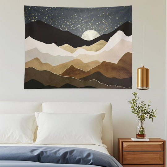 Golden Stars Tapestry