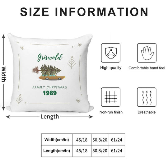 Griswold Family Christmas - National Lampoon's Christmas Vacation Soft Multiple Sizes Throw Pillow