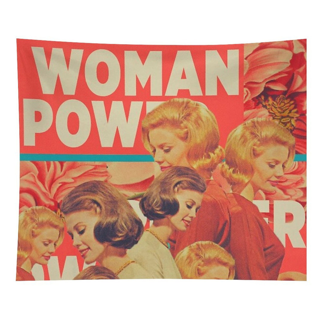 Woman Power Tapestry