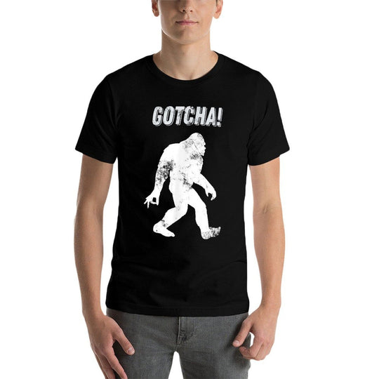 Bigfoot Circle Game Gotcha Meme Ok Hand T  Summer-ready Fabric T-Shirt