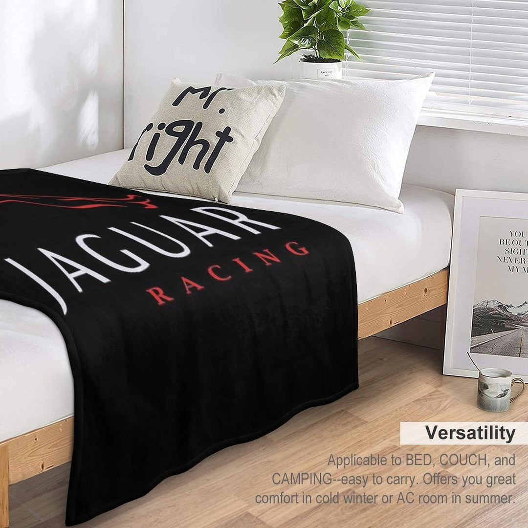 Serene Jaguar Cars Land Rover Logo BMeadows Compact Throw Blanket