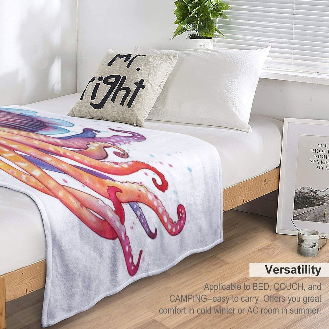 Cuttlefish Multi-functional Throw Blanket