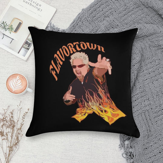 Guy Fieri Flavortown Soft Ultra-Soft Texture Throw Pillow