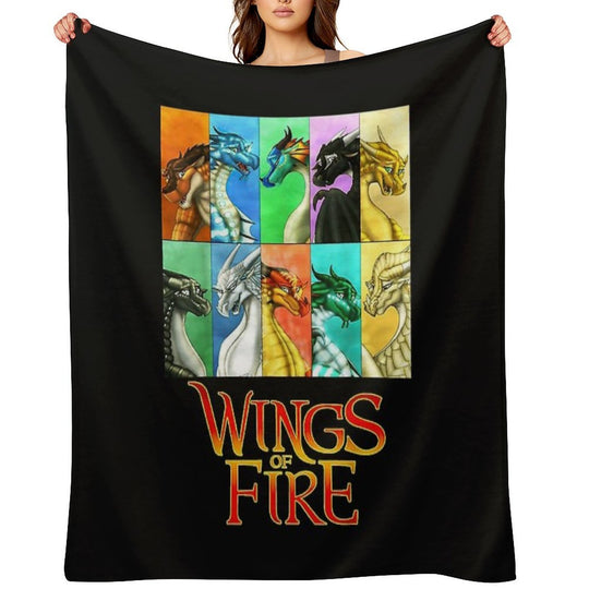 Wings Of Fire - All Together Men Women Kids Shrink-resistant Throw Blanket