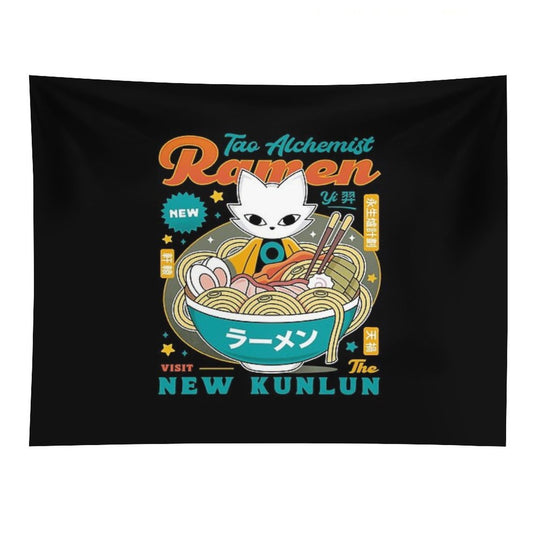 The Mysterious Alchemist Ramen Tapestry