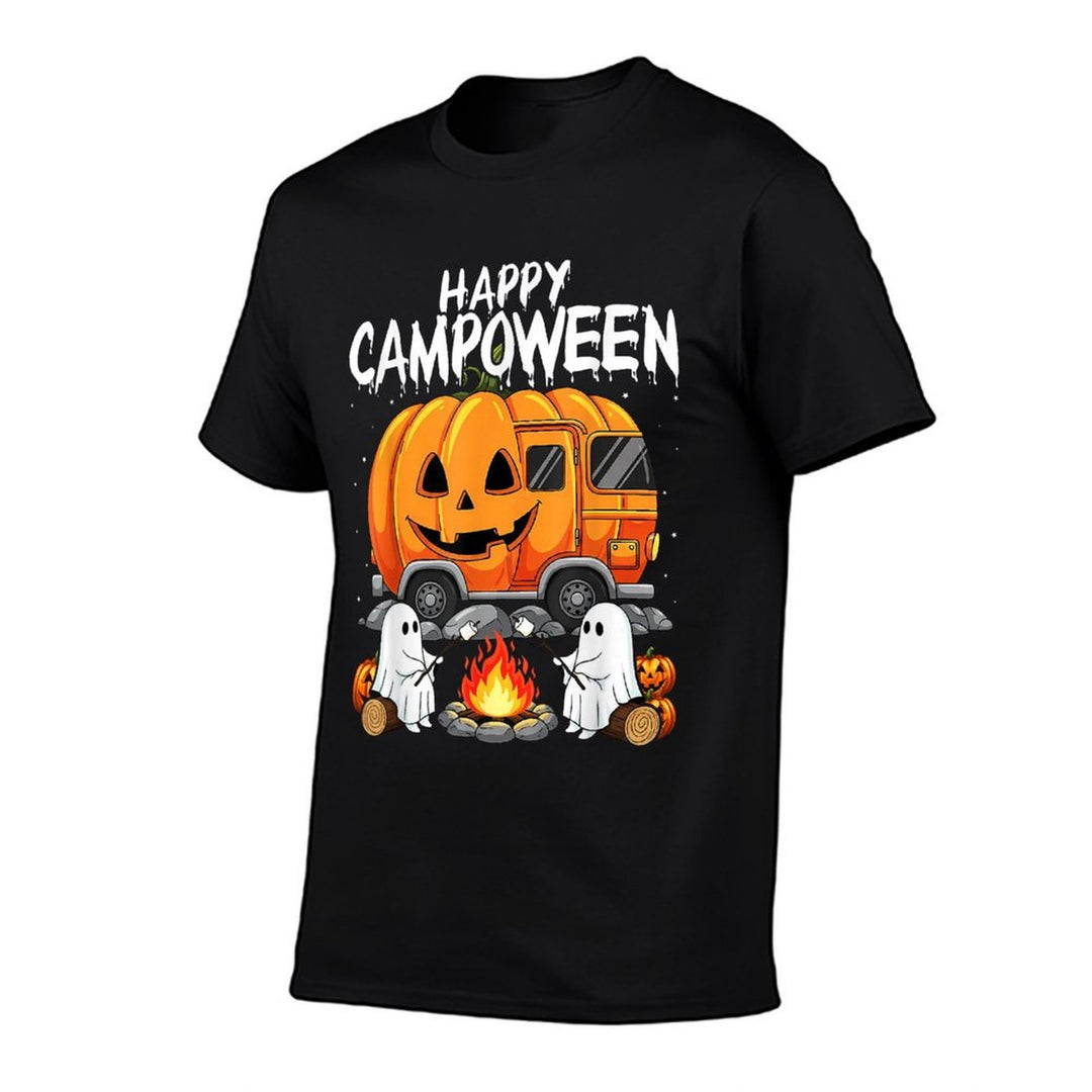 Happy Camp-O-Ween Halloween Camping Ghosts And Campfires  Affordable Price T-Shirt