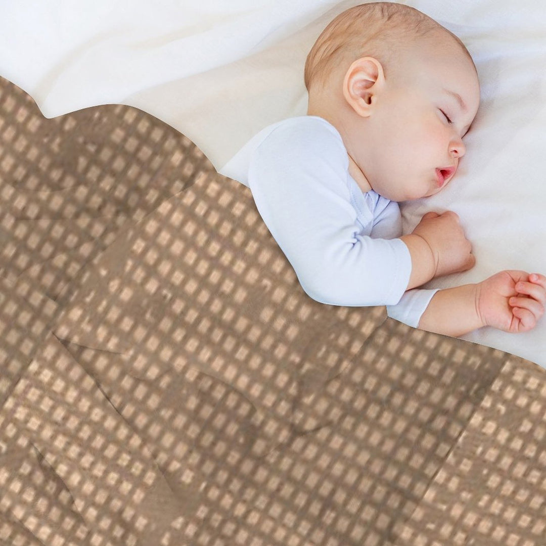 Desert Night Camo Pattern (sand Color Mod) Wrinkle-free Throw Blanket