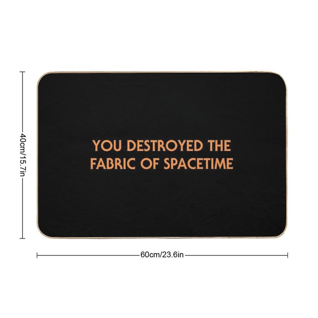 Outer Wilds Breaking Spacetime Ending  Eco-Friendly Bath Mat