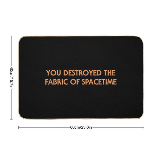 Outer Wilds Breaking Spacetime Ending  Eco-Friendly Bath Mat